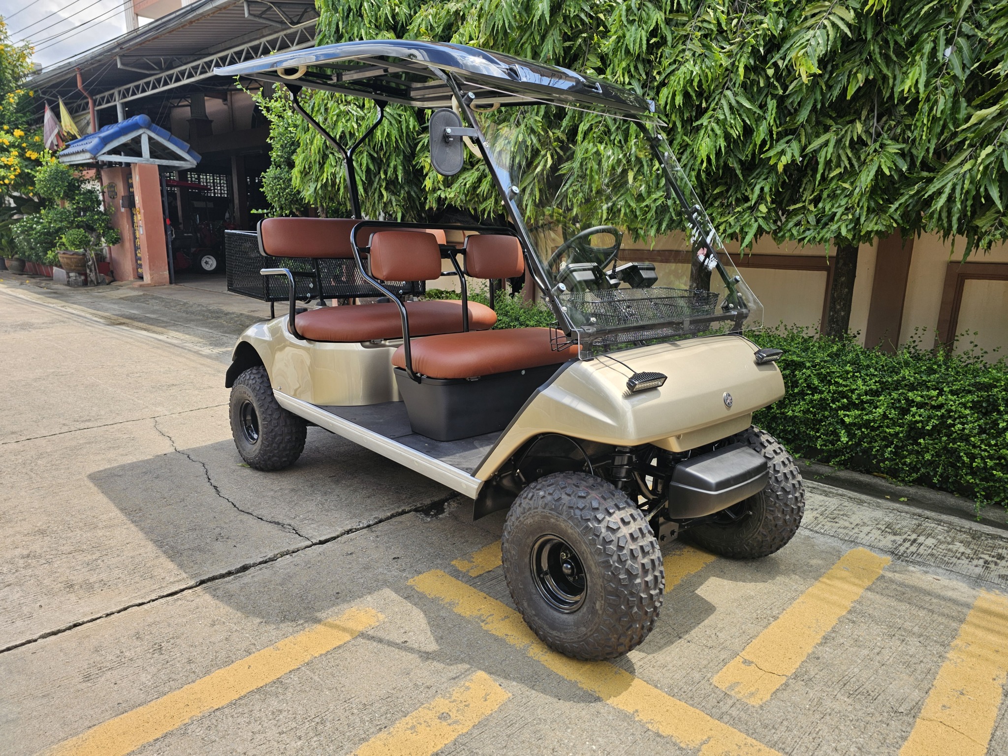 Yamaha ยกสูงไฟฟ้า 48V 4ที่นั่ง 