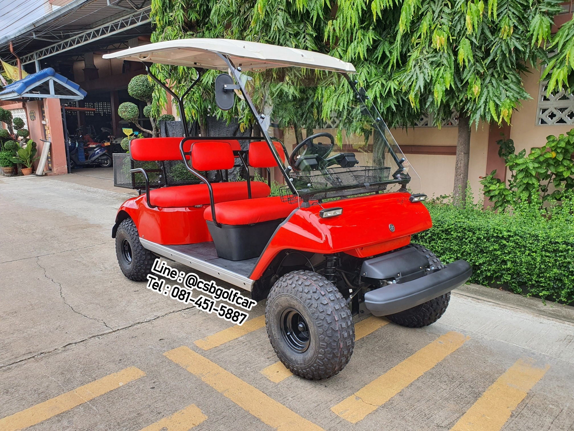 Yamaha ยกสูงไฟฟ้า 48V 4ที่นั่ง 