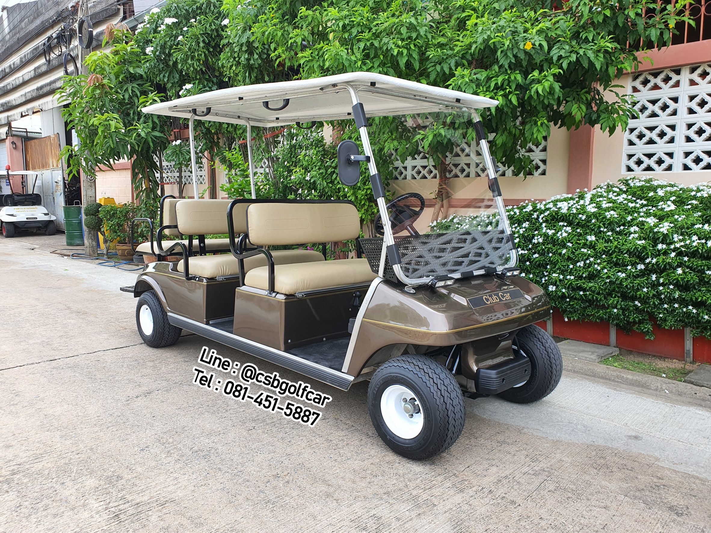 Club car DS น้ำมัน 4+2 ที่นั่ง 